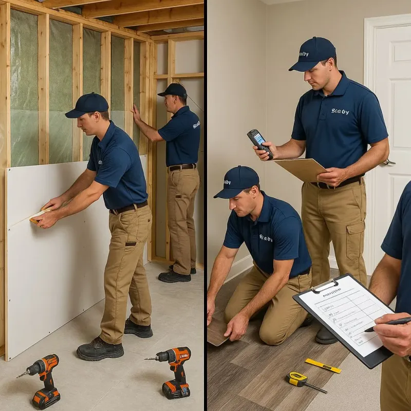 Repairs and Reconstruction process in Kermit, TX