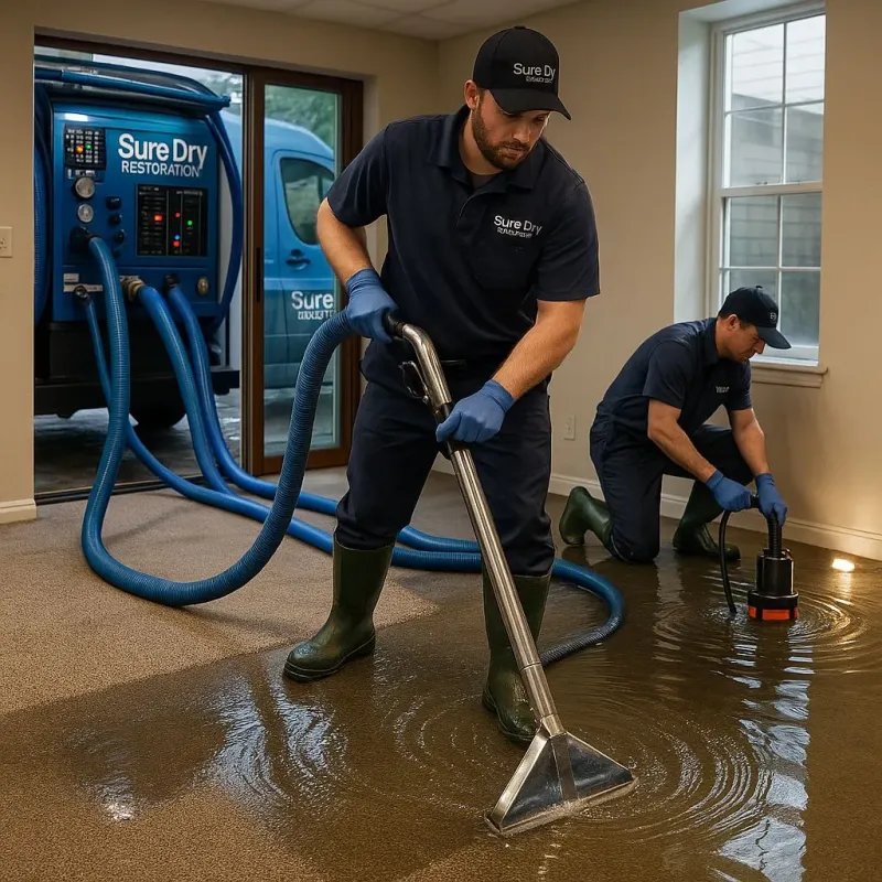 Water Extraction and Removal process in Kermit, TX